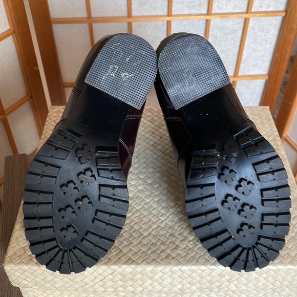 Steve Madden Oxblood Burgundy Anarchy Boots with 3.5”Heel Size 7M - Picture 11 of 11